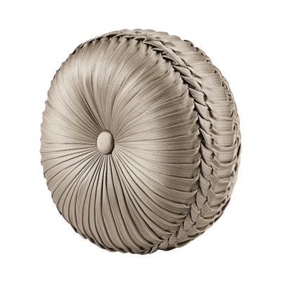 Pecora Tufted Round Decorative Throw Pillow