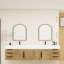 Finition du meuble-lavabo mural simple 84 po Jessica-72495650