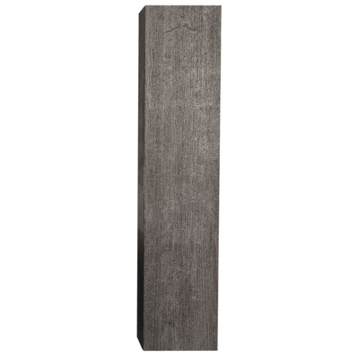 ANZZI Conques Series 55 In H X 12 In W Bath Vanity Side Cabinet With 4 Sturdy Shelves In Rich Gray