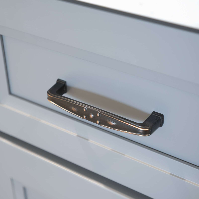 3 3/4" Center to Center Arch Pull, Oil Rubbed Bronze