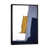 Black Floater Framed