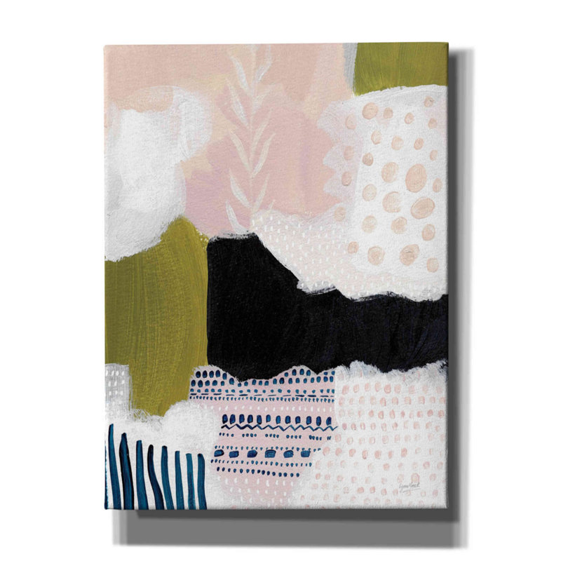 «Tribal Study» par Lynn Mack - impression sur toile tendue, H 54 po x l 40 po x P 1,5 po
