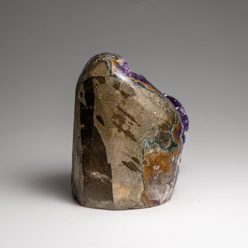 Genuine Amethyst Crystal Cluster From Brazil (2.55 Lbs)