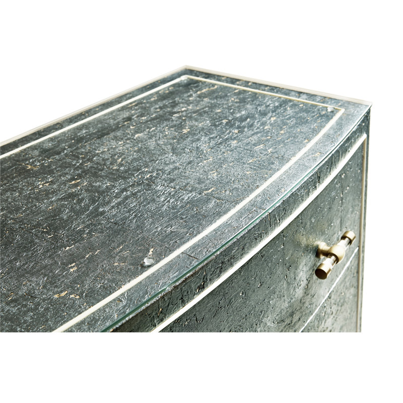 Water Solid Wood Accent Chest