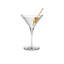 Vintage Crystal Martini Glass