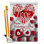Double Sided 40'' H x 28'' W Polyester Valentine's Day Flag Set