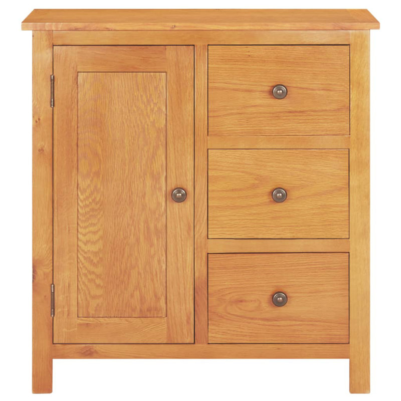 Boulton Cupboard 70x35x75 cm Solid Oak Wood
