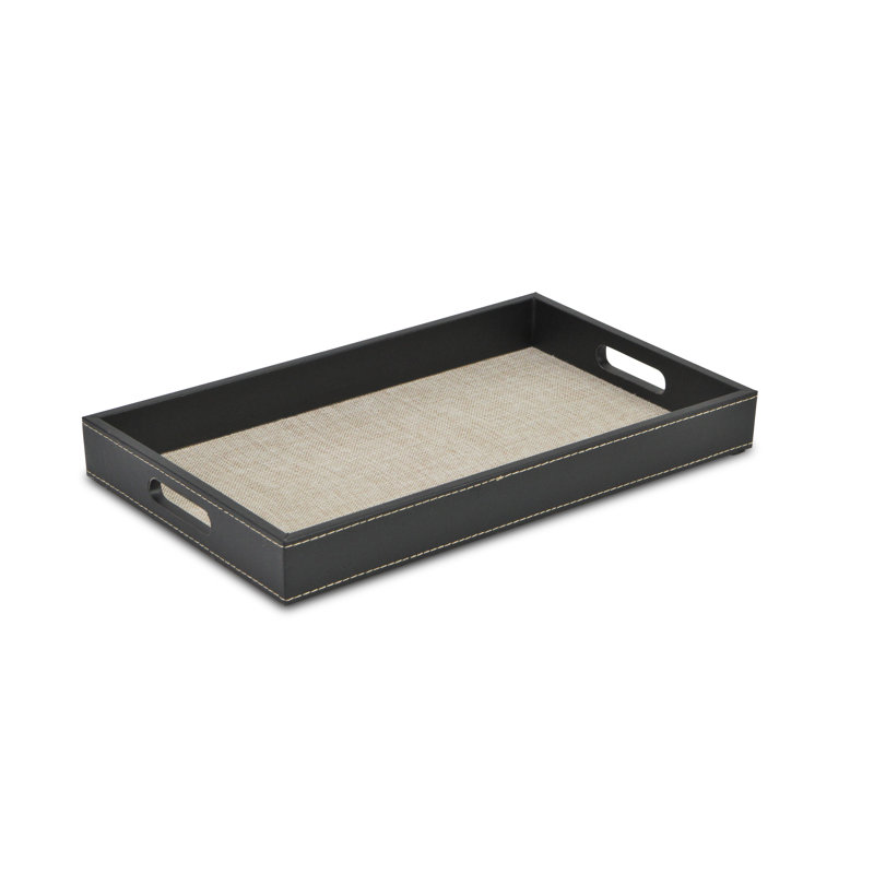 Plateau de table rectangulaire à café linen Schroeders