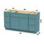 Base de meuble-lavabo simple 60 po seulement-98666915