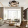Digregorio 22.8'' Caged Ceiling Fan with Light Kit & Remote Control