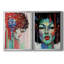 «Confetti Girl III», ensemble de 2 reproductions d'art-277775340-277775341-277775342