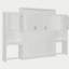Bunk bed with desk, dressing table, and cabinet