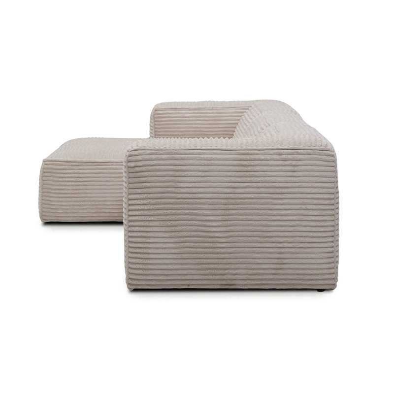 Suzue Corner Sofa, Left Hand Facing, Ivory