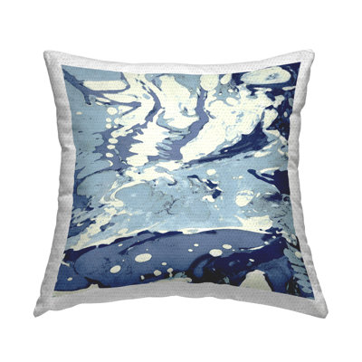 Abstract Outdoor Throw Pillow