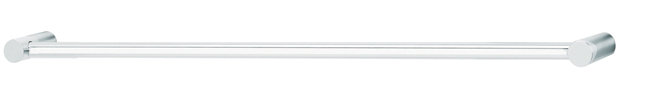 SPA 1 30.75" Wall Mounted Towel Bar, Polished Chrome, 0.75" H x 24.75" L x 2.38" D