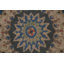 Tapis bleu fait à la main 10 x 13 po