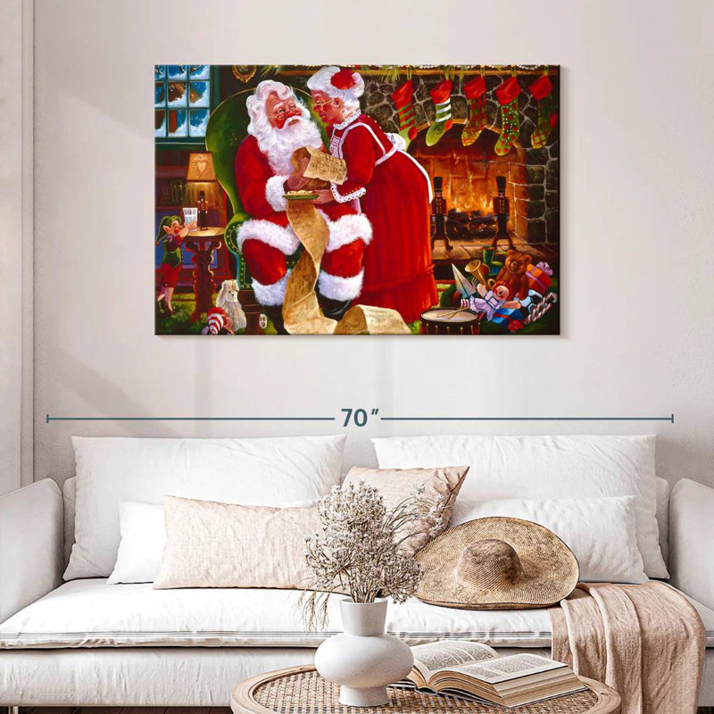 M. et Mme Noël, H 30 po x l 45 po