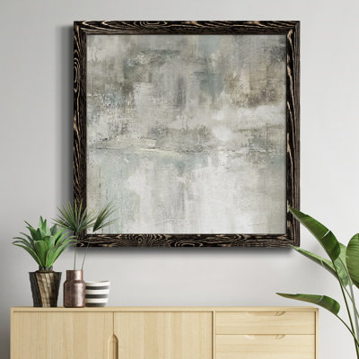 Boho Cacti IV - Peinture sur toile encadrée
