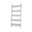 Bibliothèque moderne blanche à 5 niveaux, 31,5 po x 76,8 po x 12,6 po | 100% panneau de particules enduit de mélamine, épaisseur: 0,7 pouce | Solution de rangement élégante pour la maison ou le bureau, design novateur durable et élégant-2114240780
