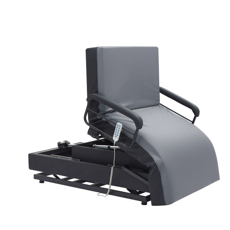 Lit simple ajustable Hi-LO avec matelas Certipur