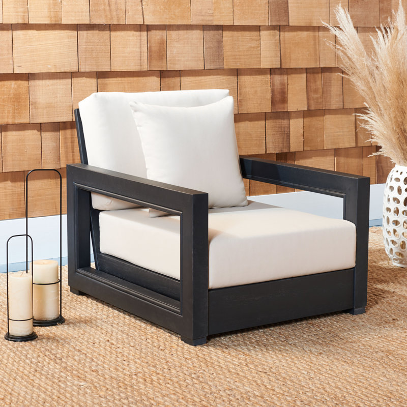 Montford Teak Patio Chair with Cushions