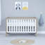 Luno Cot Bed 2-Piece Nursery Furniture Set-56048498