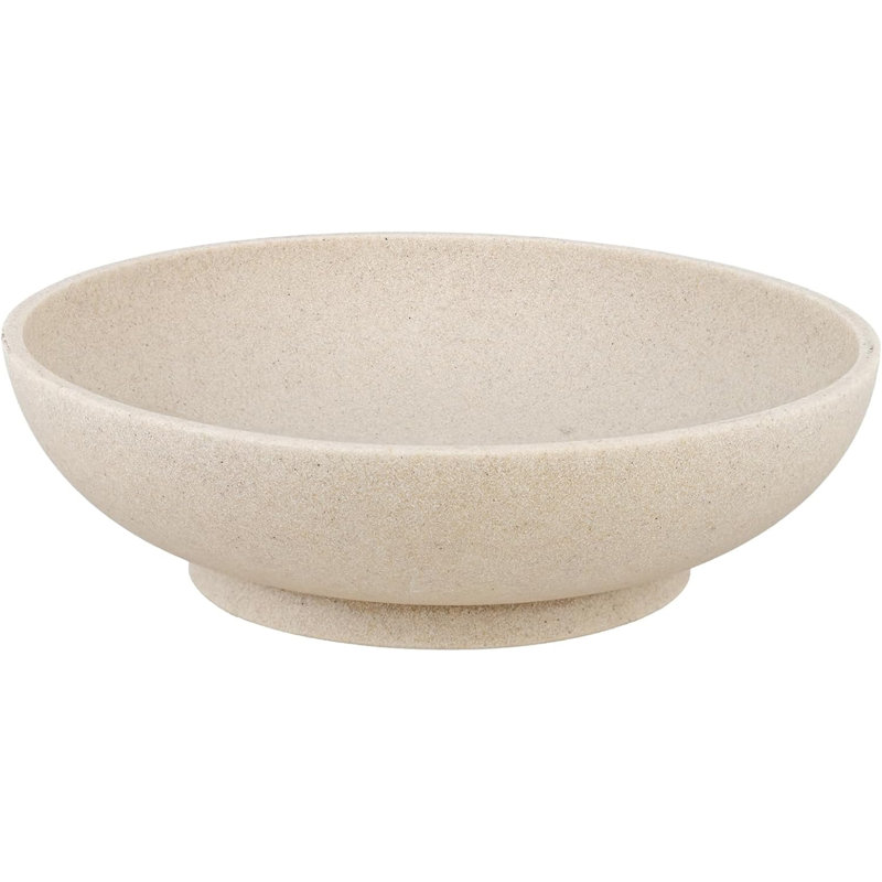 Handcrafted Premium Resin Decorative Bowl – Large-Capacity Catchall for Kitchen & Coffee Table Centerpiece