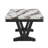 1319 Black And White Dining Table