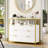 Avyn 41.7" W 7-Drawer Accent Chest With Open Shelf-1049768354