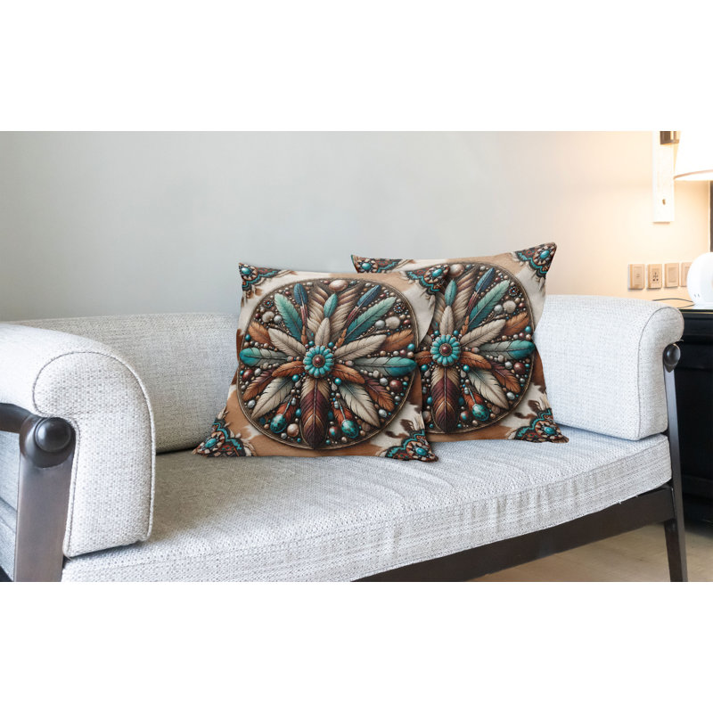 Ensemble de 2 housses de coussin Ambesonne, H 16 po x l 26 po, Rectangle