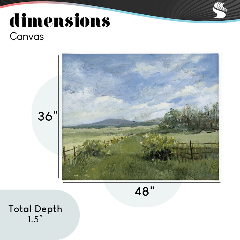 Thank You Nature Landscape Canvas, conception par Lanie Loreth, H 36 po x l 48 po