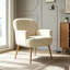 Fauteuil d'appoint en velours, chaises de salon rembourrées modernes-1515919415