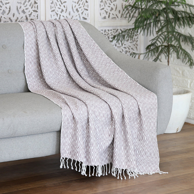 Hand Woven Heated Throw Blanket