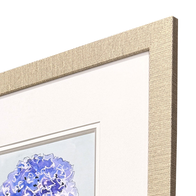 Hydrangea Stems Framed Art