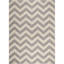 Tapis à chevrons gris / ivoire Cheney-1146883163