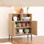 Buffet buffet avec rangement, ensemble de 2