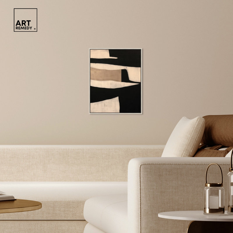Art mural Madera, H 21 po x l 17 po, Cadre argenté