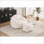 Fauteuil à billes en mousse à mémoire de forme pour adultes Teens - Canapé paresseux en chenille douce | Rond | Ours en peluche-206529207