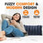 Housse de coussin en fausse fourrure Tsuguko-87765609