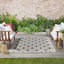 Tapis intérieur / extérieur ivoire / noir Nourison Essentials-1162375032
