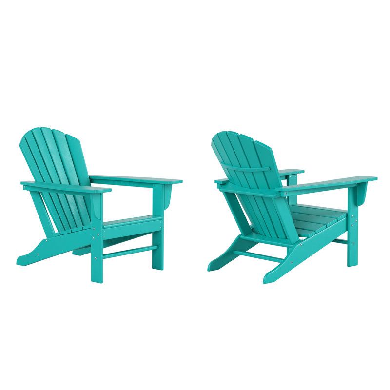 Chaise Adirondack en plastique Geoff, Tuquoise
