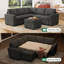 Canapé-lit modulaire avec repose-pieds Abramson-117494832