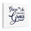 Grow In Grace - Wrapped Canvas Print-951816670