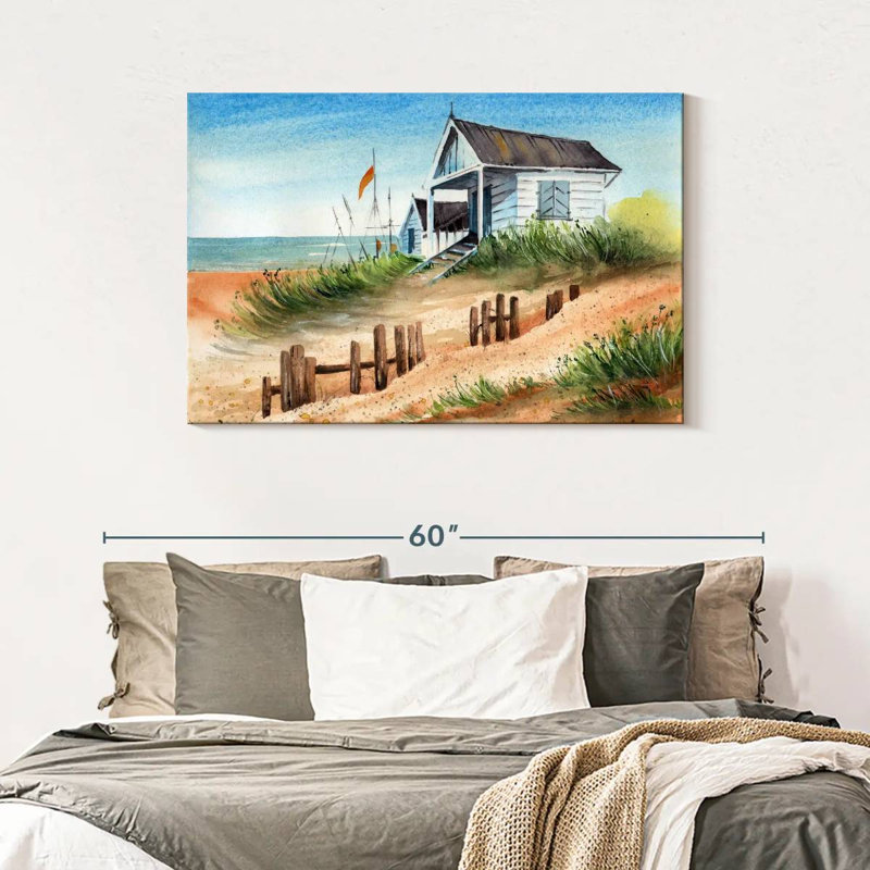 Lilie Beach House, H 30 po x l 45 po