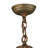 Wyant 1 - Light Gilded Tobacco Single Pendant