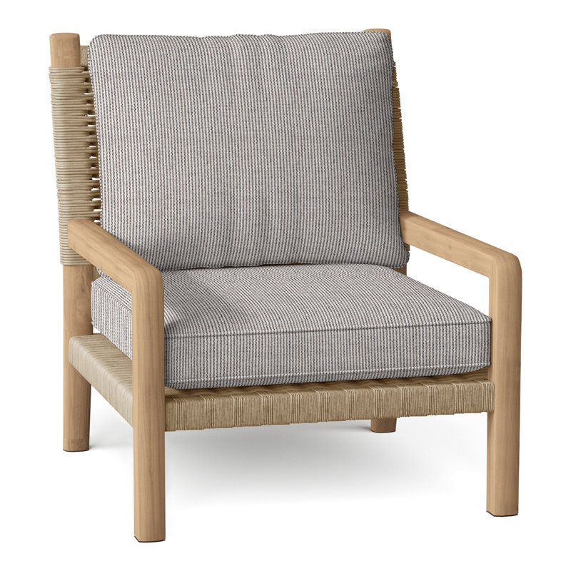 Hudson Outdoor Lounge Chair, Hudson Natural Cord, Perigold Replay Char