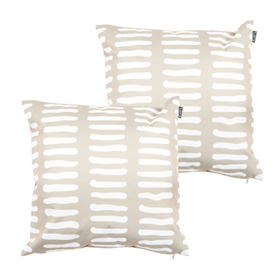 Abstract Print Indoor-Outdoor Cushions