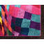Tapis rouge / vert / mauve à motif géométrique Auyeung-954522594