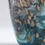 Vase de table en verre bleu / gris / doré Prismatic-55283422