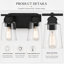 Knuth 6-Light Dimmable Steel Vanity Light